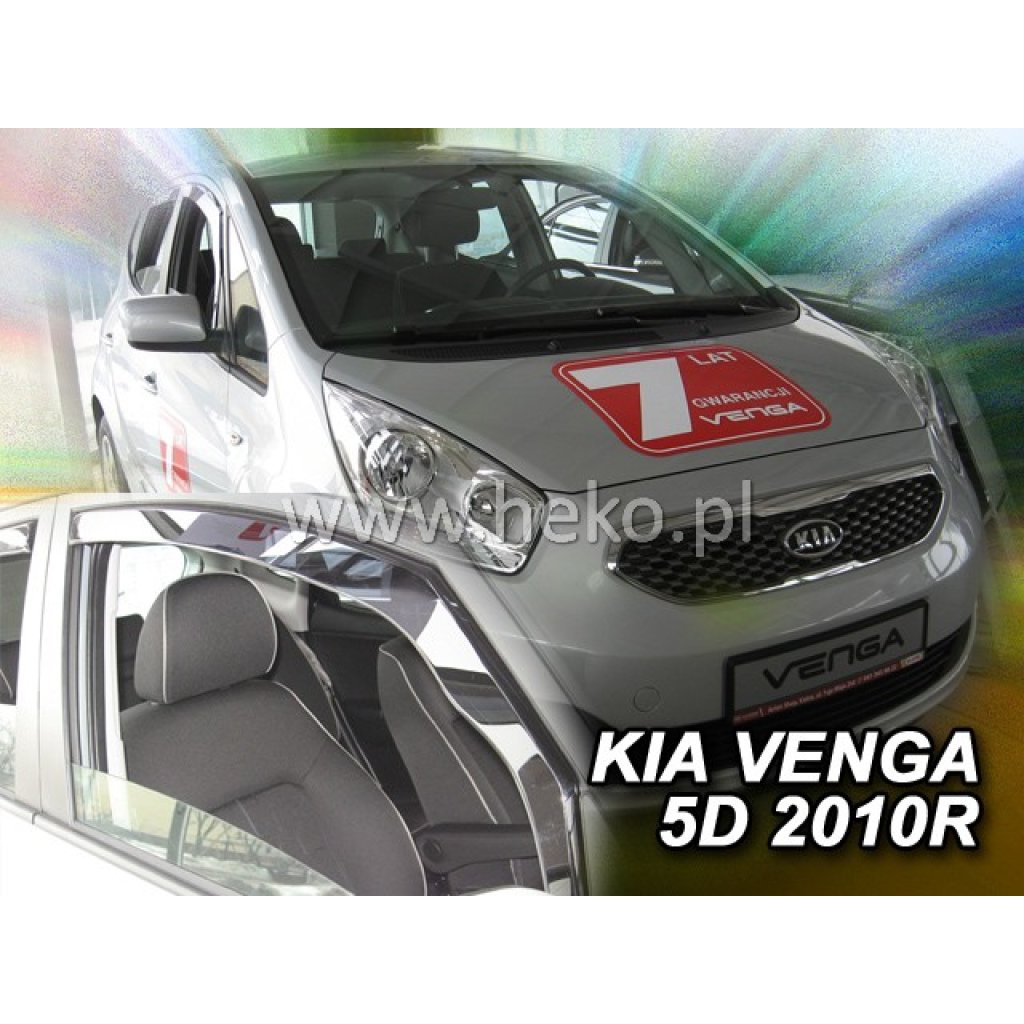 Ofuky oken Kia Venga 5D 2010- přední | Heko