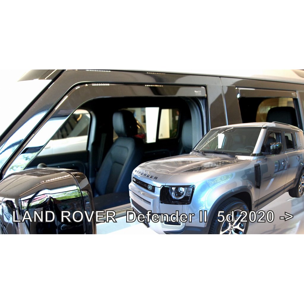 Ofuky oken Land Rover Defender 5dv 2020- přední + zadní | Heko