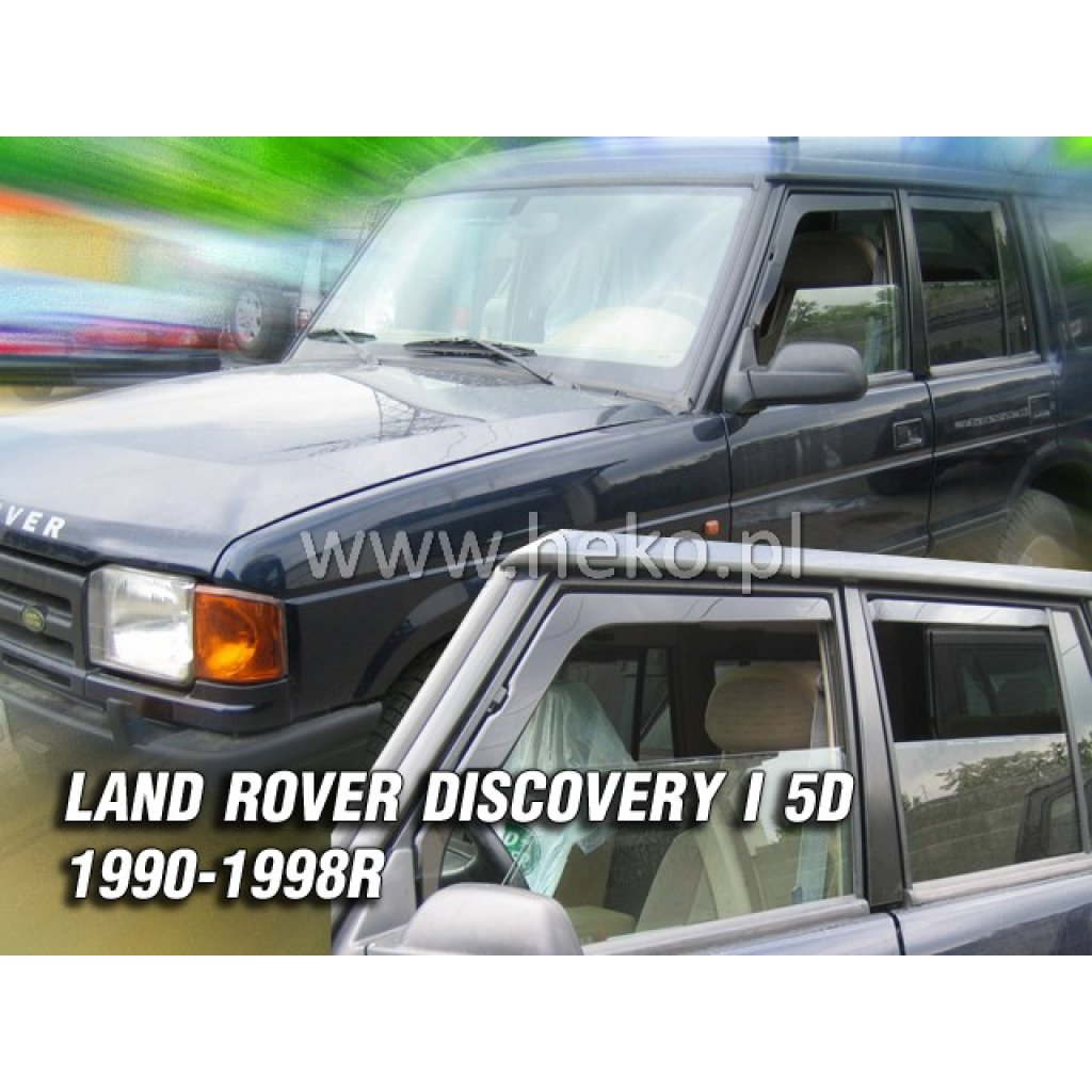 Ofuky oken Land Rover Discovery I 5D 1990-1998 přední + zadní | Heko