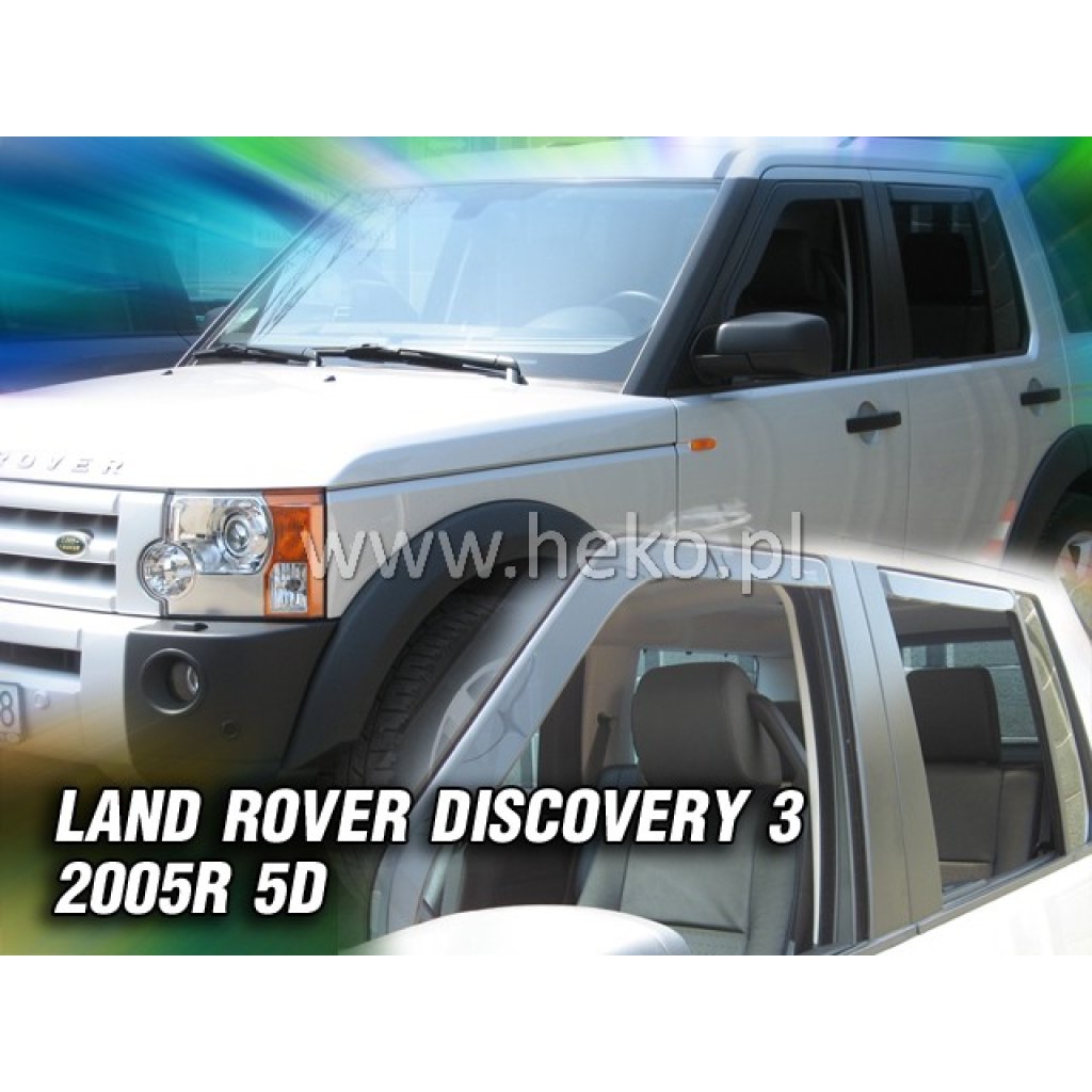 Ofuky oken Land Rover Discovery III 5D 2005- přední | Heko