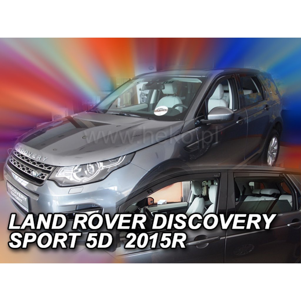 Ofuky oken Land Rover Discovery Sport 5D 2014- přední + zadní | Heko