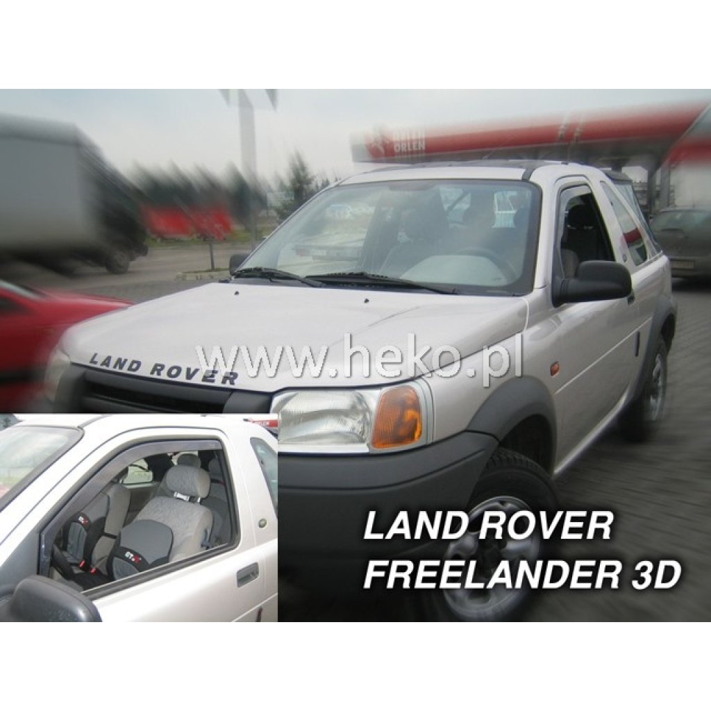 Ofuky oken Land Rover Freelander 3D 1998- přední | Heko