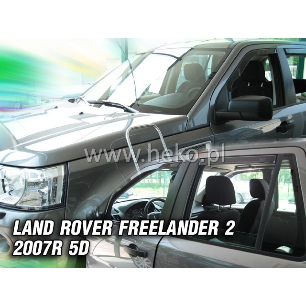 Ofuky oken Land Rover Freelander II 2007- přední + zadní | Heko