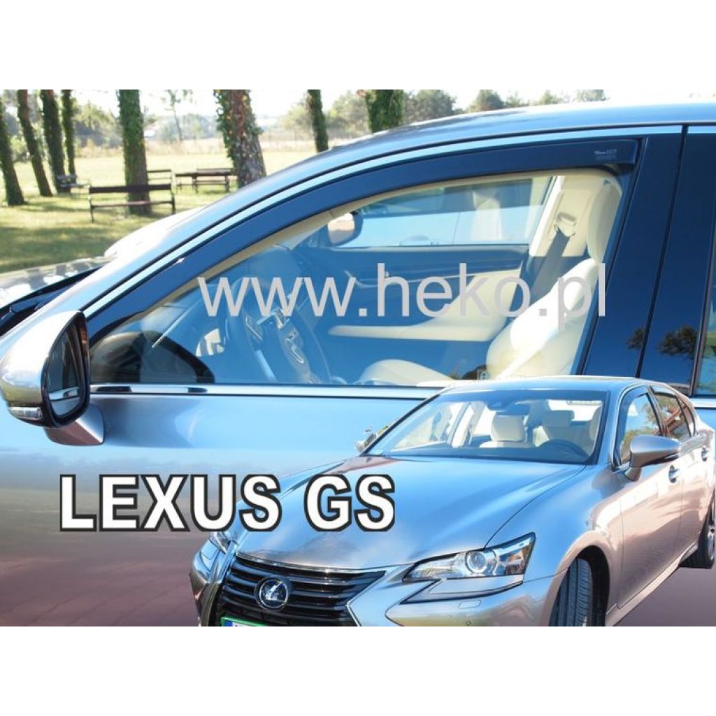 Ofuky oken Lexus GS 250 4D 2016- přední | Heko