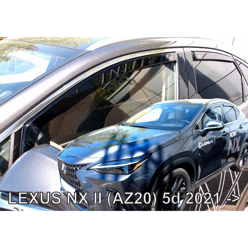 Ofuky oken Lexus NX II 5dv 2021- přední + zadní | Heko