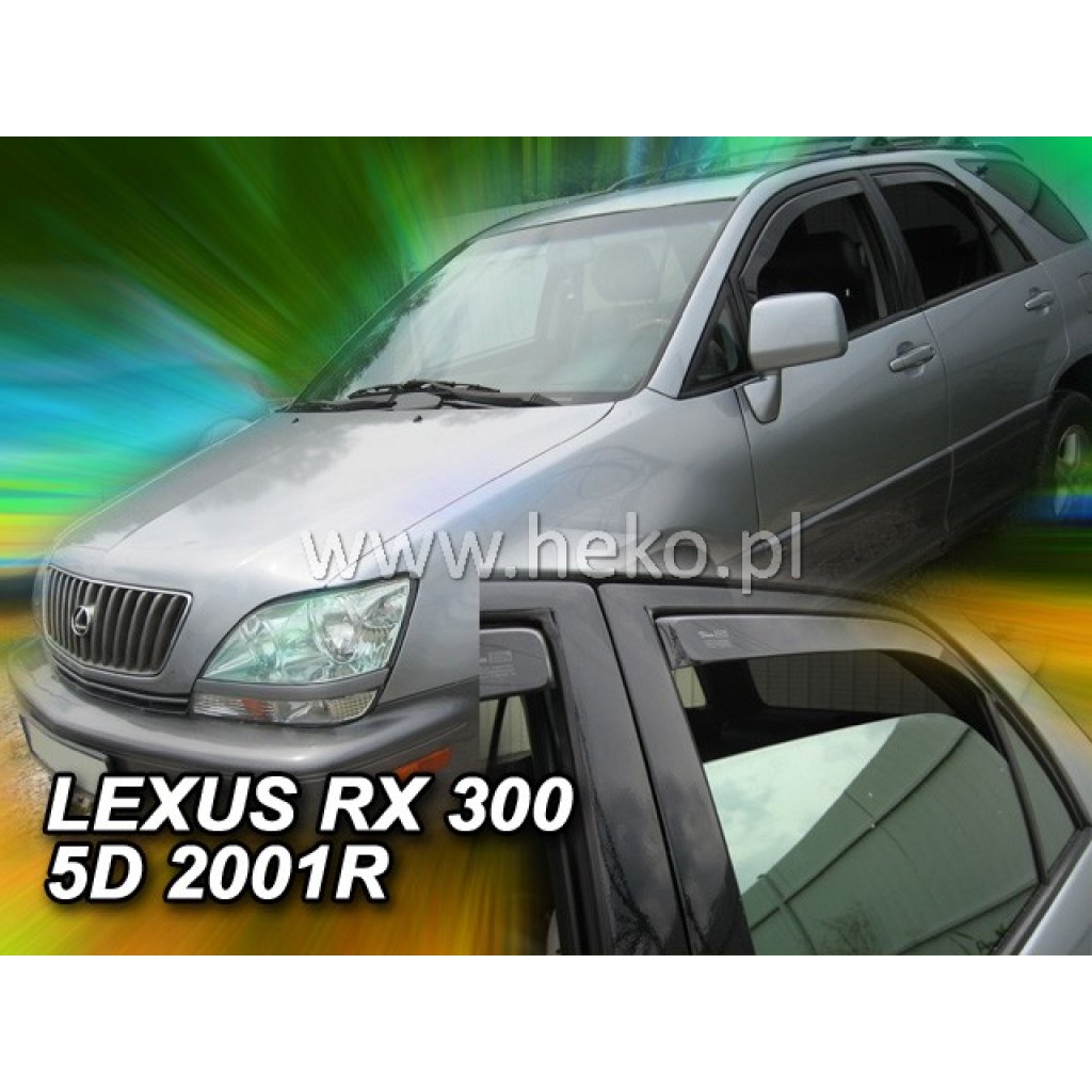 Ofuky oken Lexus RX 300 5D USA 2009- přední + zadní | Heko