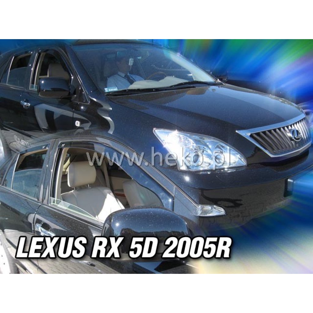 Ofuky oken Lexus RX 4D 2005- přední | Heko