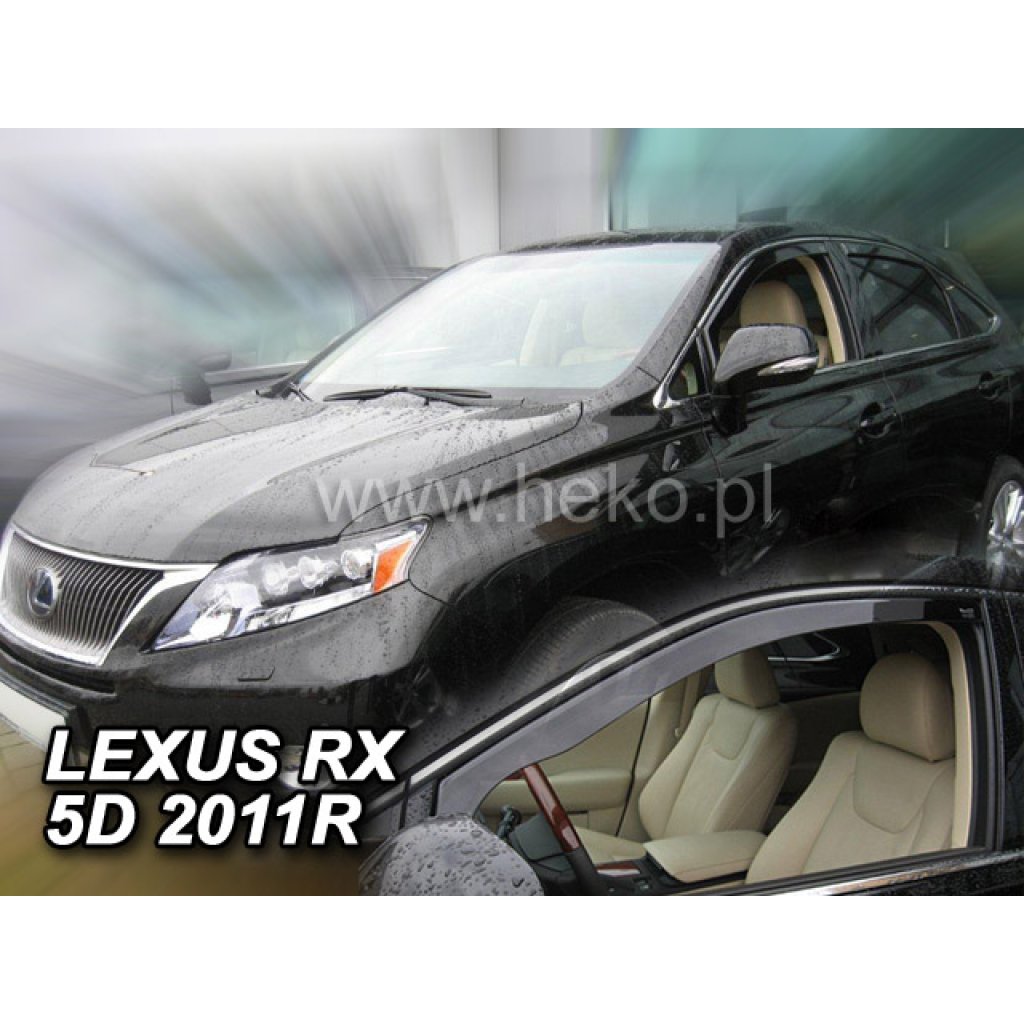 Ofuky oken Lexus RX 5D 2010- AL10 přední | Heko