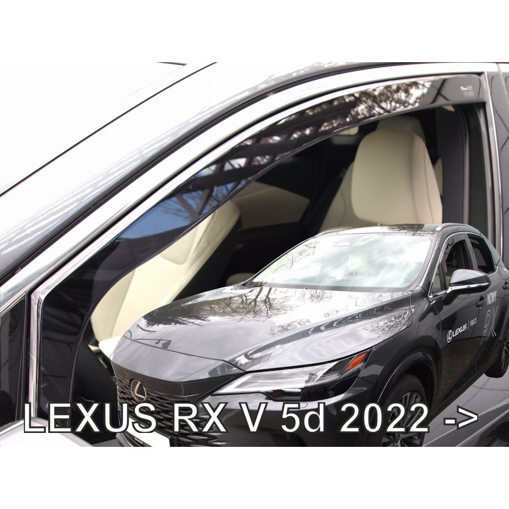 Ofuky oken Lexus RX 5dv 2022- přední | Heko