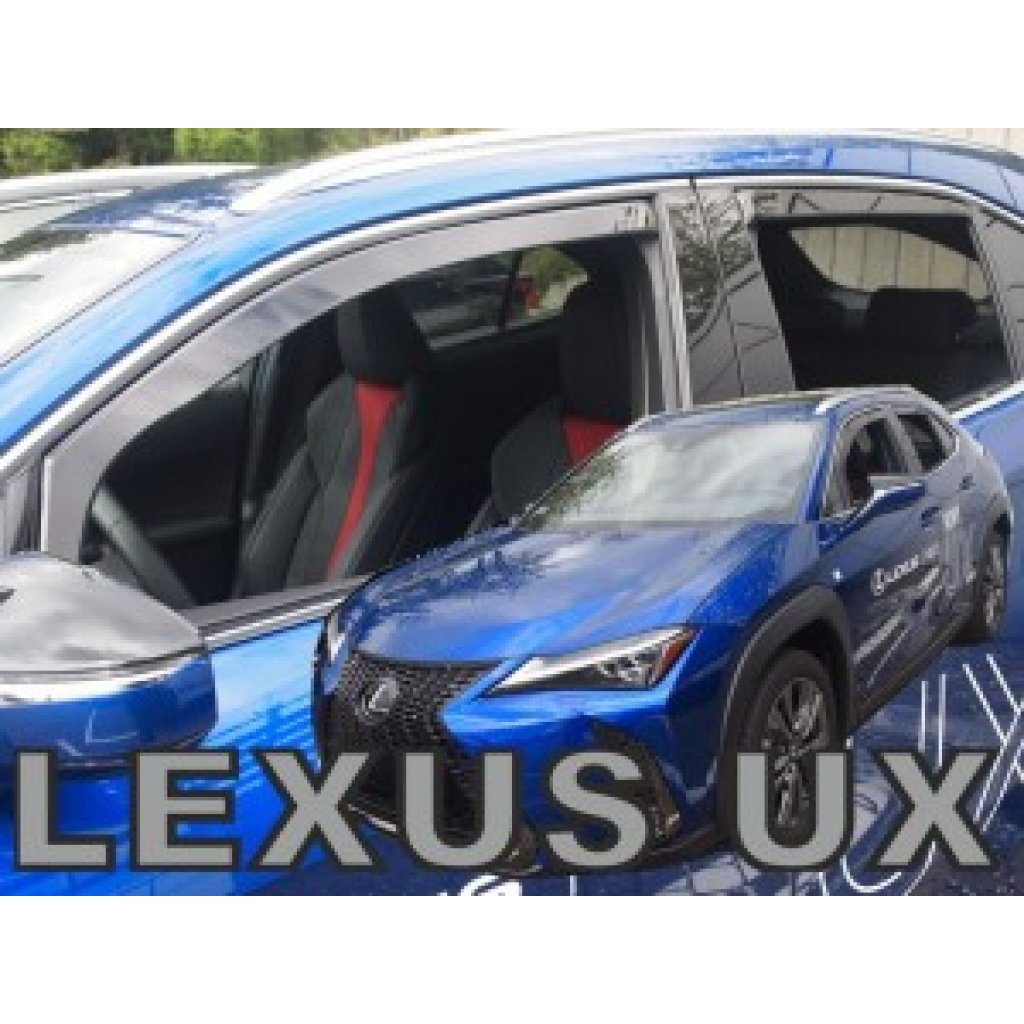 Ofuky oken Lexus UX 5D 2019- přední + zadní | Heko