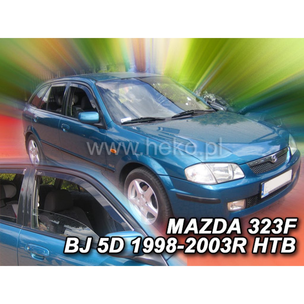 Ofuky oken Mazda 323 BJ 4D 1998- sedan přední | Heko