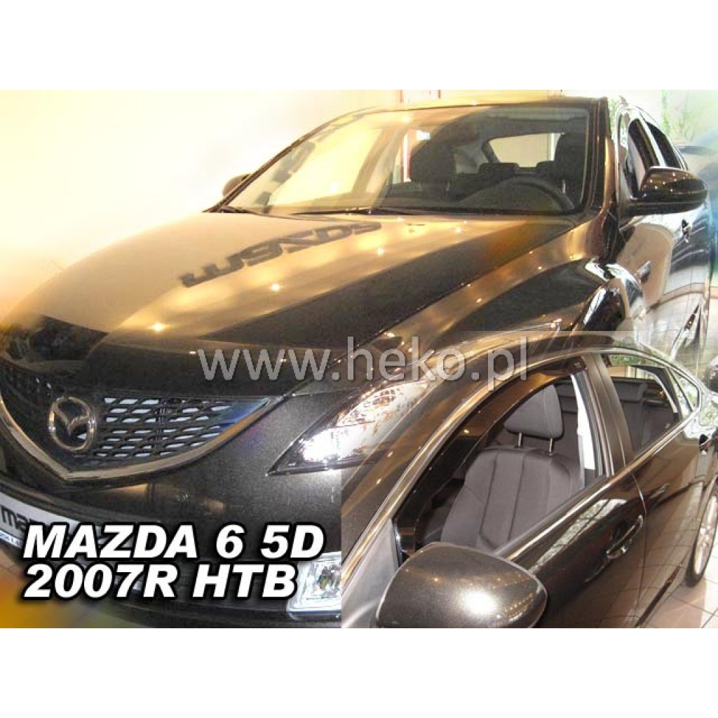 Ofuky oken Mazda 6 4D 2007- přední + zadní hatchback | Heko