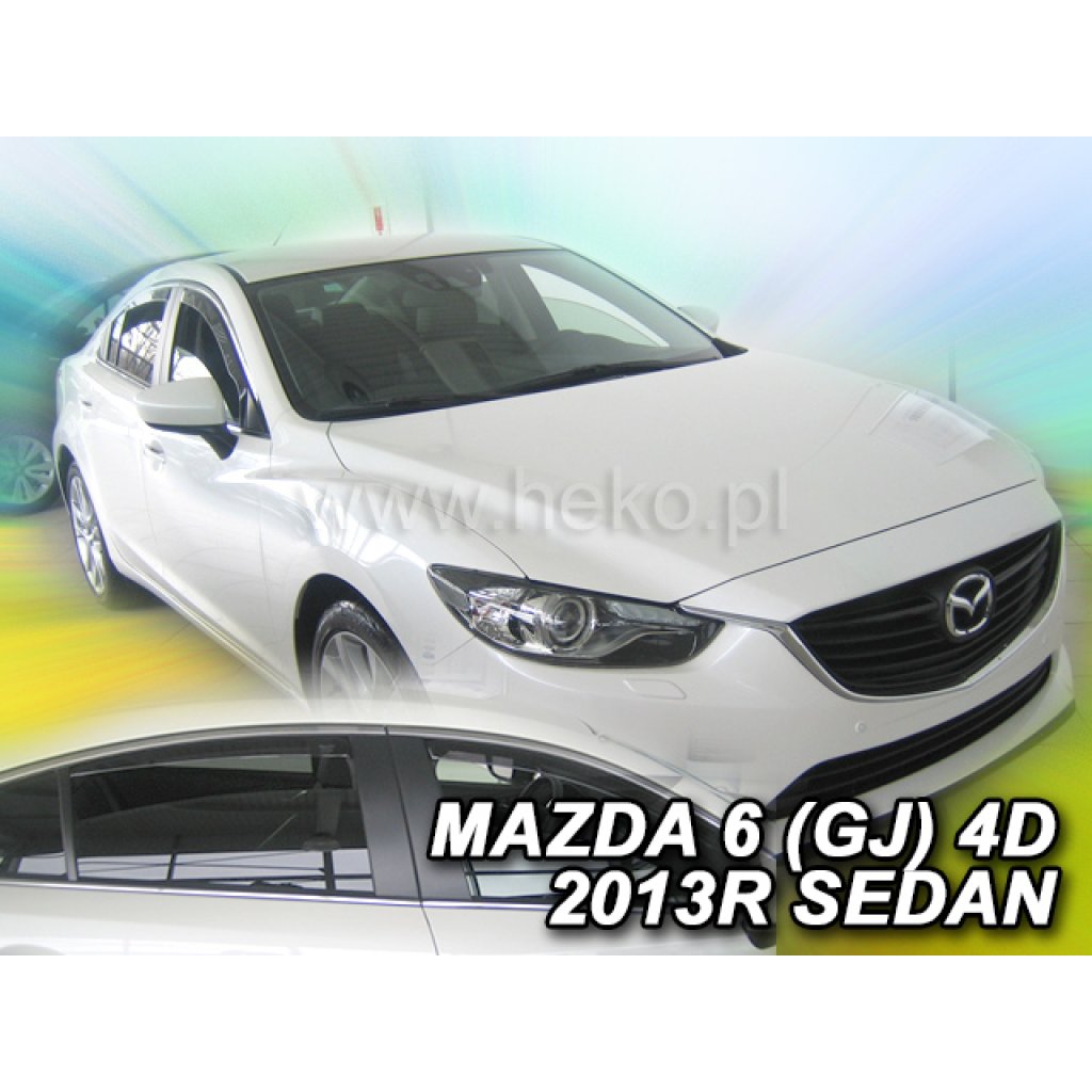 Ofuky oken Mazda 6 GJ 4D 2013- přední + zadní sedan | Heko