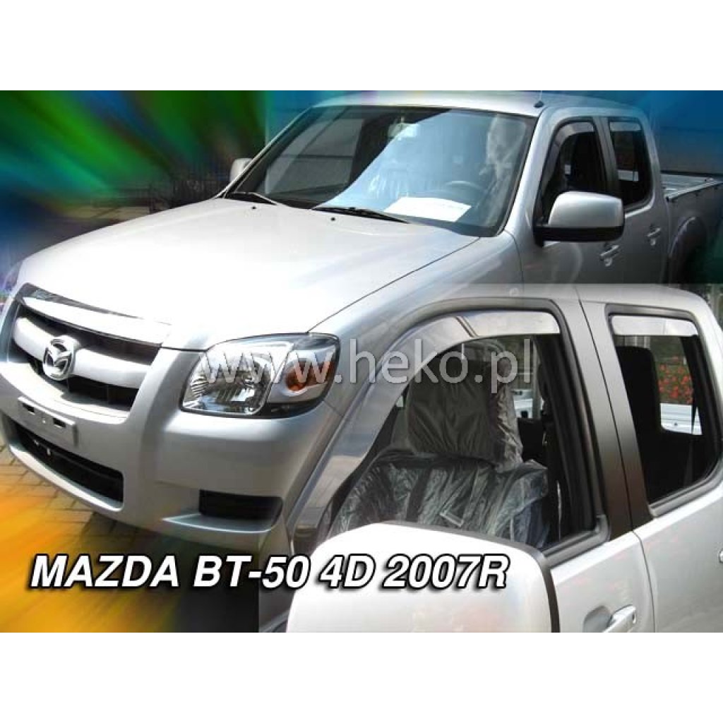 Ofuky oken Mazda BT-50 4D 2007- přední | Heko