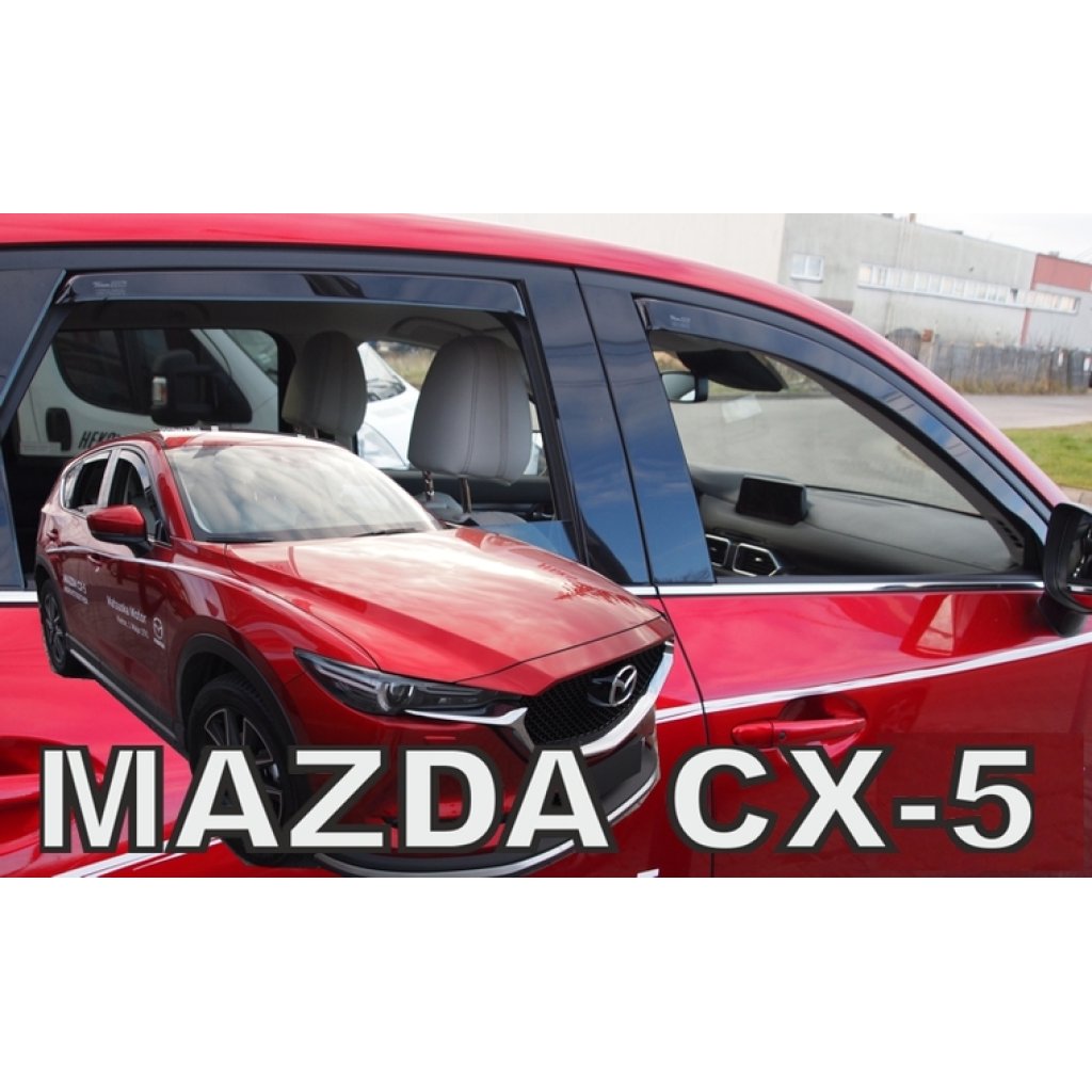 Ofuky oken Mazda CX-5 5D 2017- přední + zadní | Heko