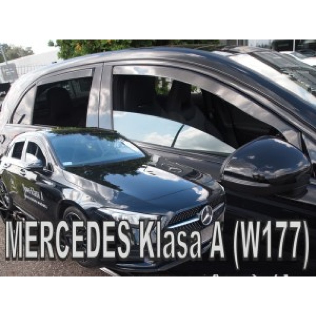 Ofuky oken Mercedes A W177 5D 2018- přední + zadní hatchback | Heko
