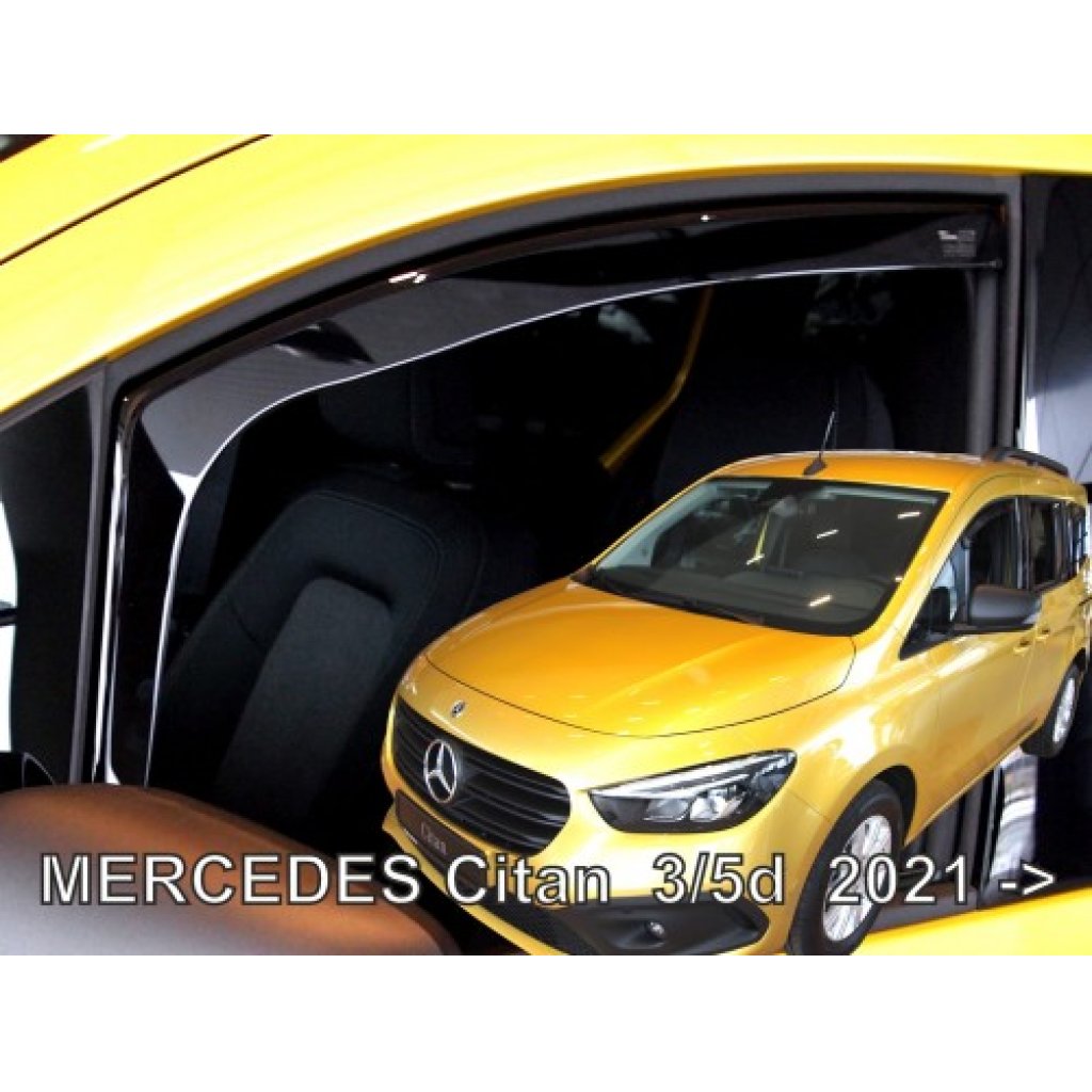 Ofuky oken Mercedes Citan II W420 2021- přední | Heko