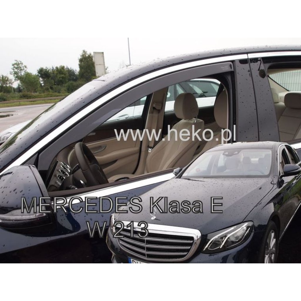 Ofuky oken Mercedes E W213 4D 2016- přední | Heko