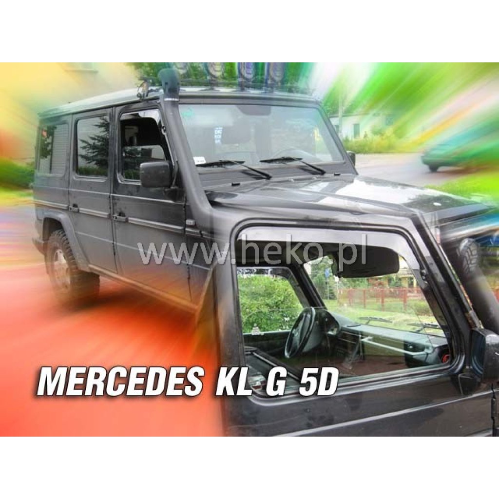Ofuky oken Mercedes G W463 3D/5D 1989-2017 přední | Heko