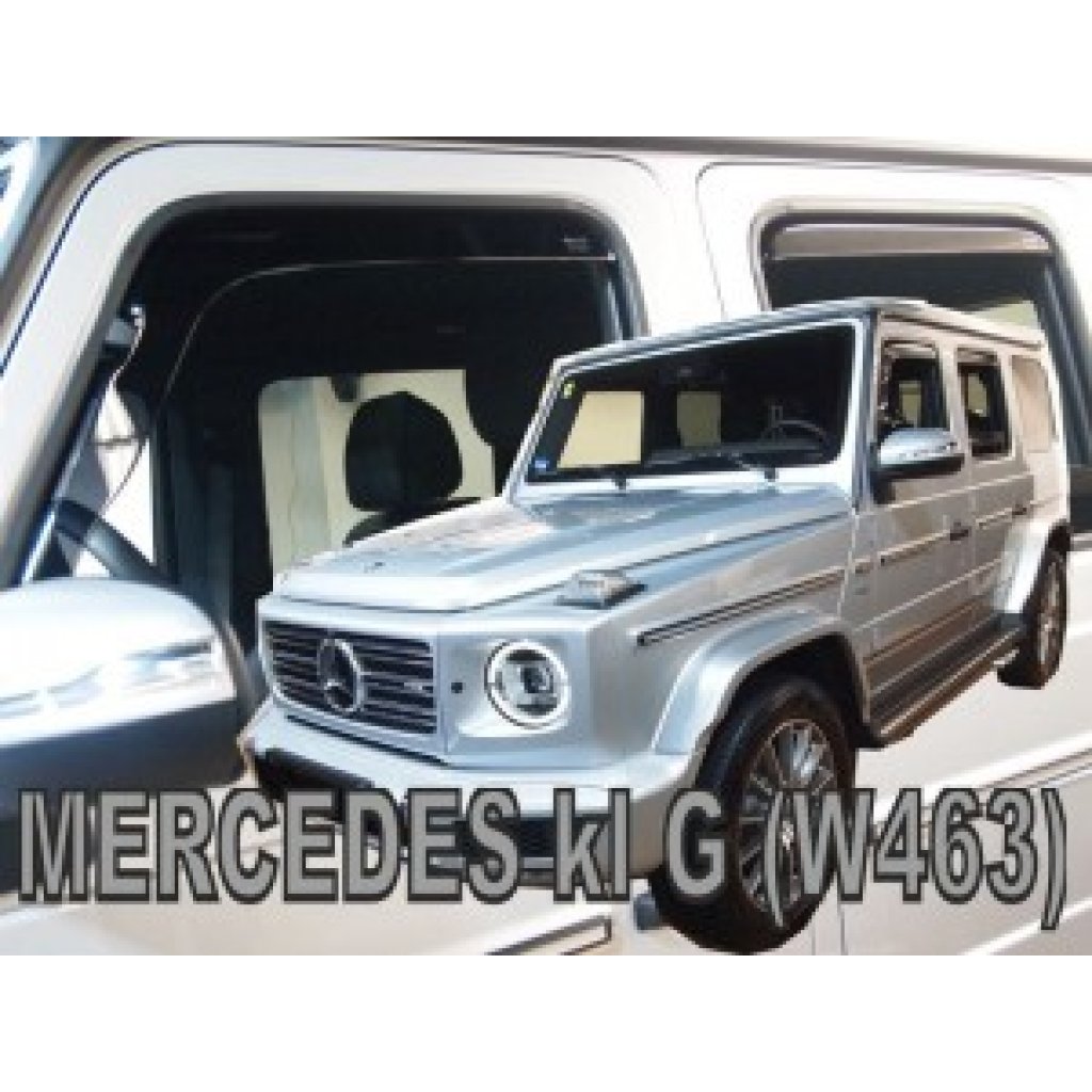 Ofuky oken Mercedes G W463 5D 2018- přední + zadní | Heko