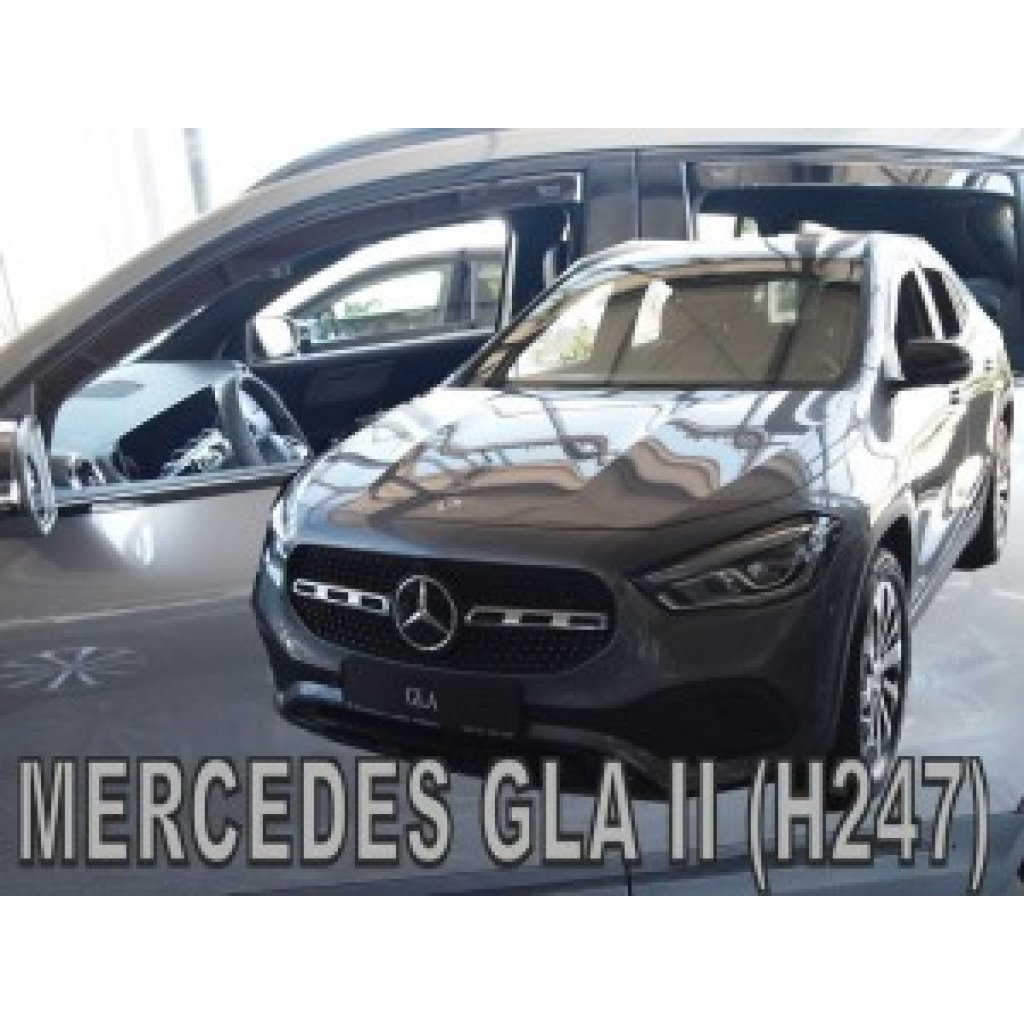 Ofuky oken Mercedes GLA H247 5D 2020- přední + zadní | Heko