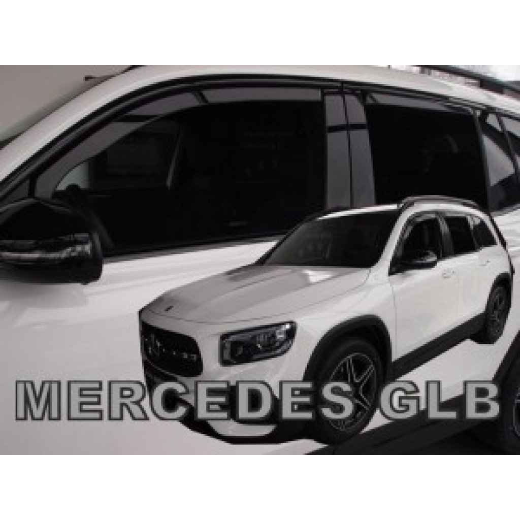 Ofuky oken Mercedes GLB X247 5D 2019- přední + zadní | Heko