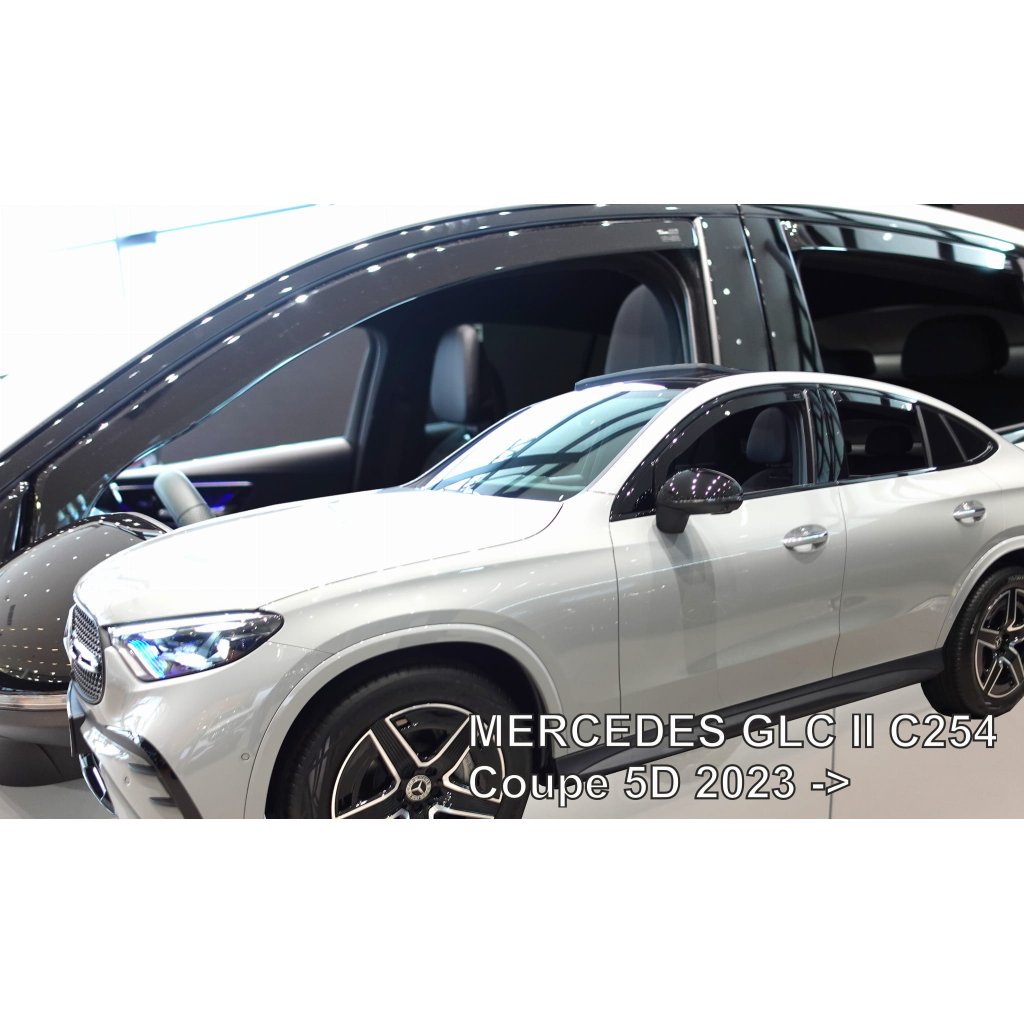 Ofuky oken Mercedes GLC II C254 5dv 2023- přední + zadní | Heko