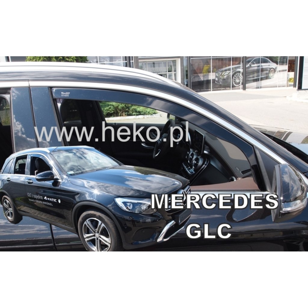Ofuky oken Mercedes GLC X253 5D 2016- přední | Heko