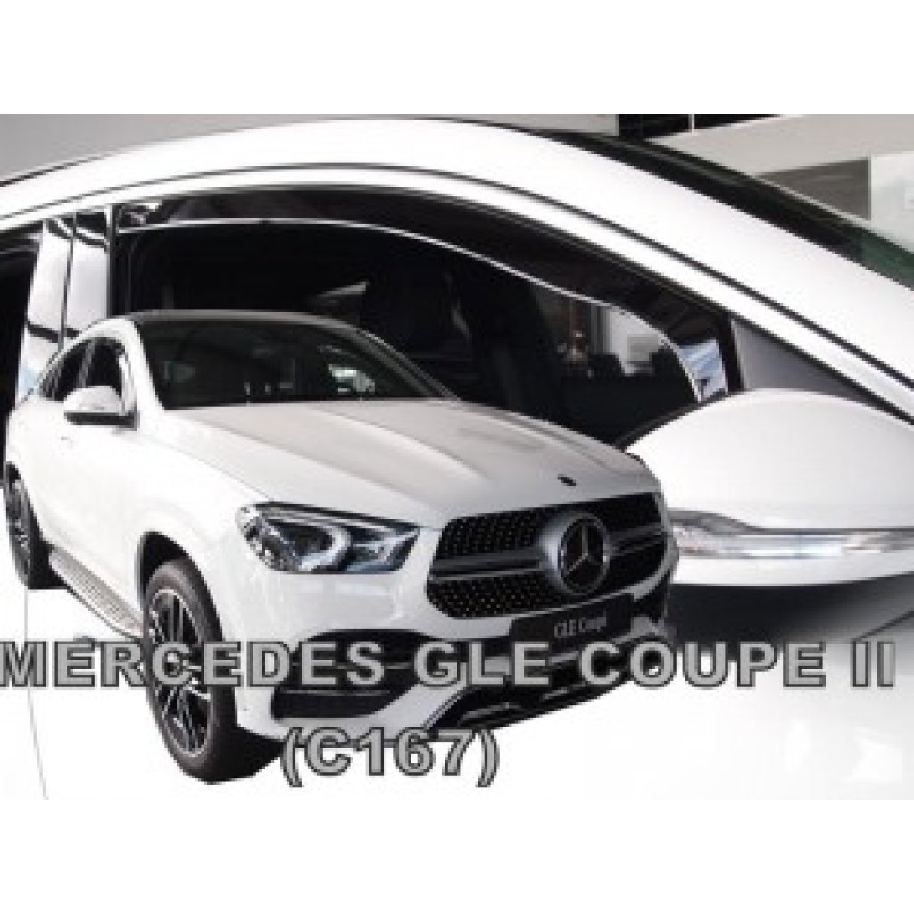 Ofuky oken Mercedes GLE C167 5D 2019- přední coupe | Heko