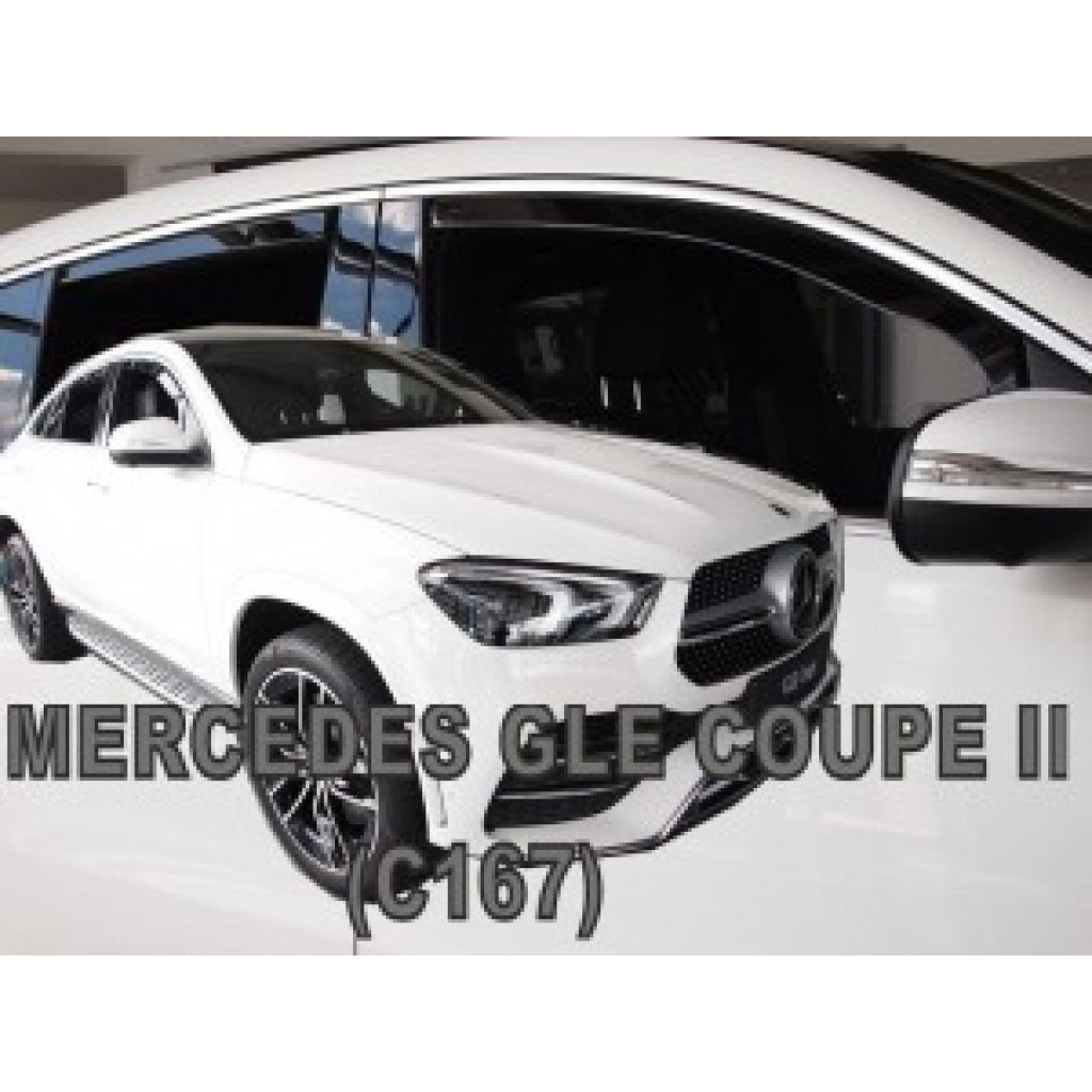Ofuky oken Mercedes GLE C167 5D 2019- přední + zadní coupe | Heko
