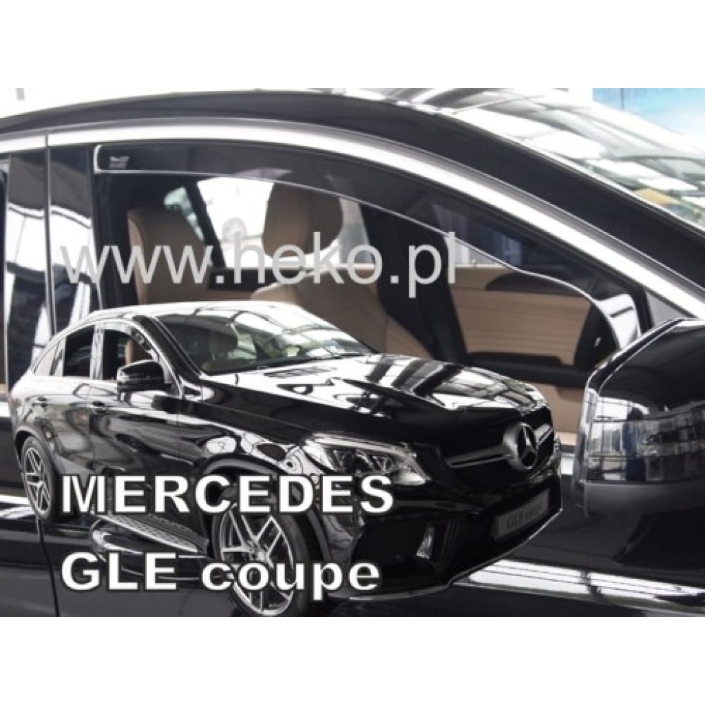 Ofuky oken Mercedes GLE C292 5D 2015-2019 přední | Heko