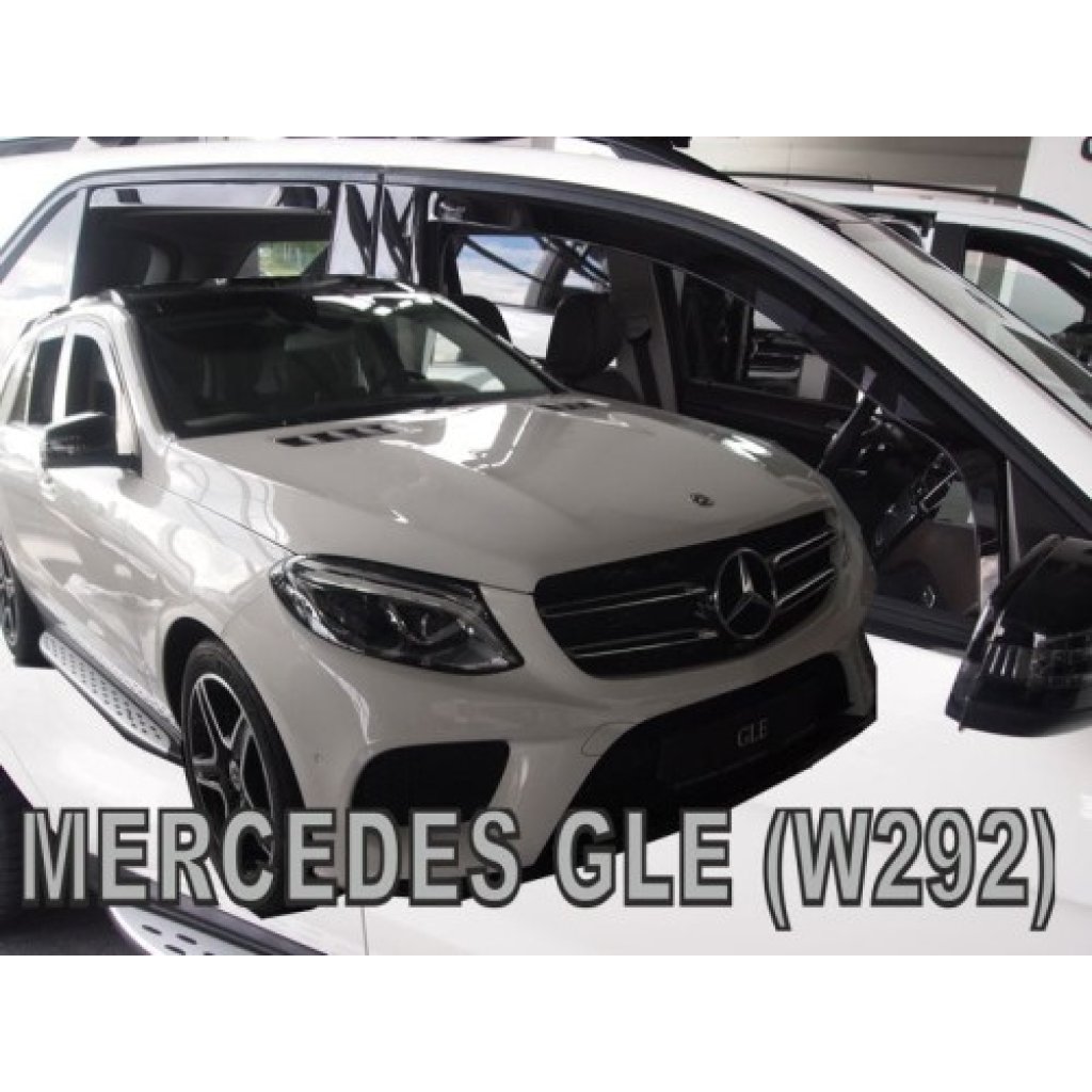 Ofuky oken Mercedes GLE W166 5D 2015-2019 přední + zadní | Heko