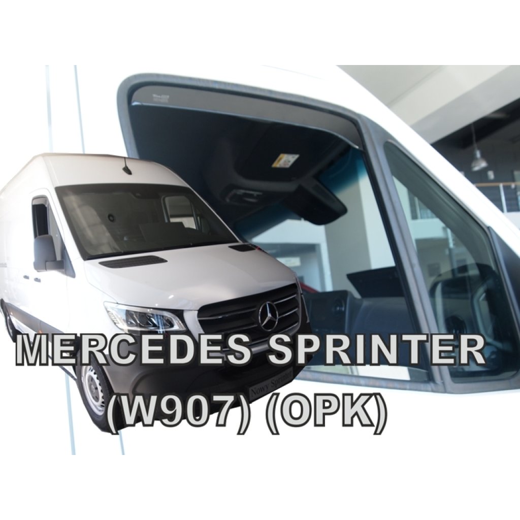 Ofuky oken Mercedes Sprinter 2D 2018 - přední krátké provedení (OPK) | Heko