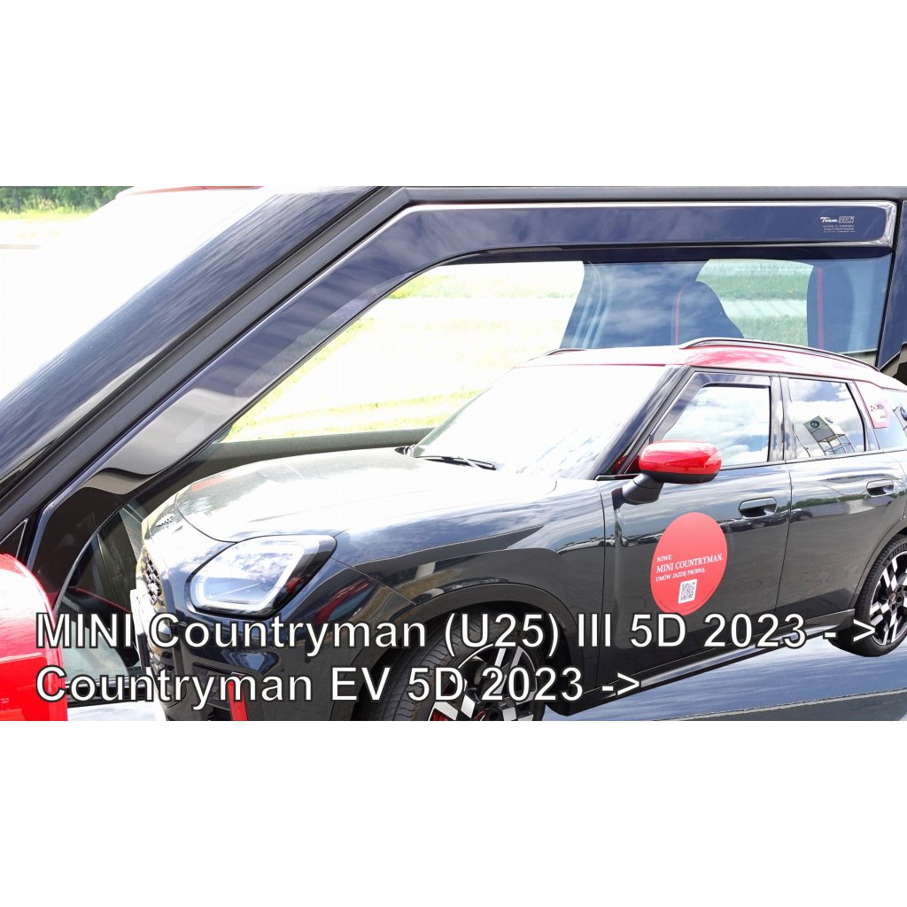 Ofuky oken Mini Countryman 5dv 2024- přední | Heko