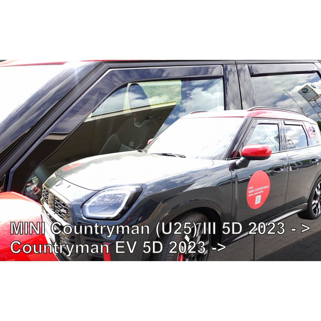 Ofuky oken Mini Countryman 5dv 2024- přední + zadní | Heko