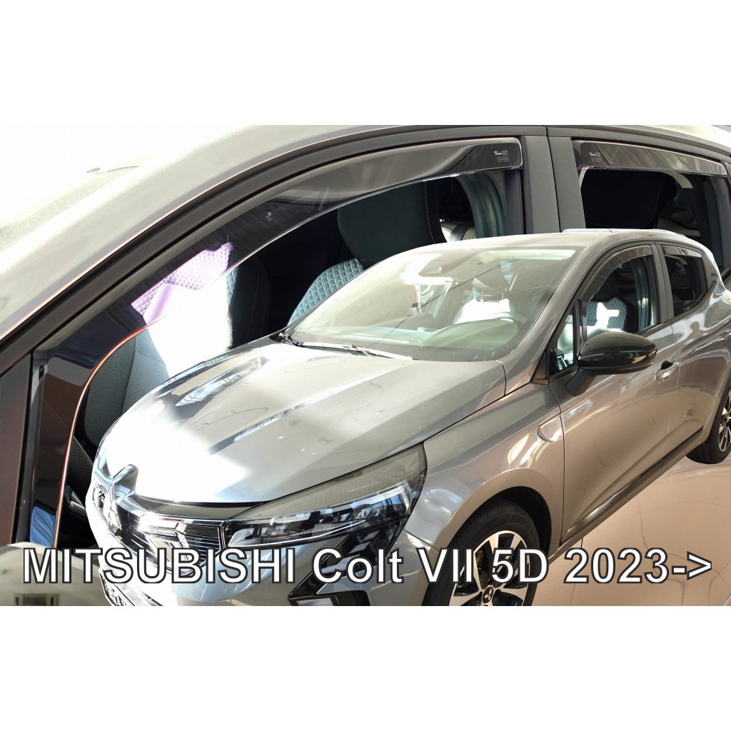 Ofuky oken Mitsubishi Colt VII 5dv 2023- přední + zadní | Heko