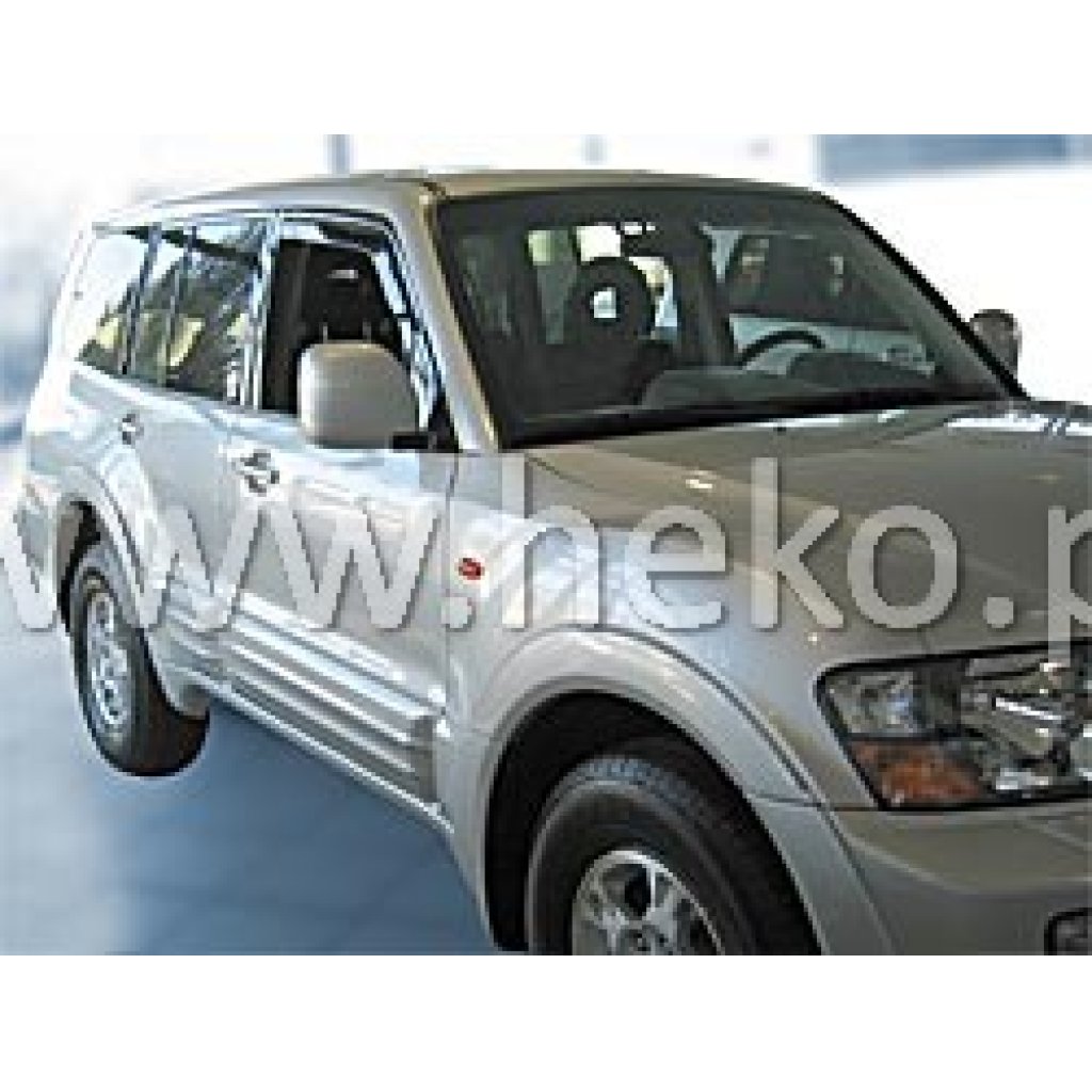 Ofuky oken Mitsubishi Pajero Wagon 5D 2000- přední | Heko