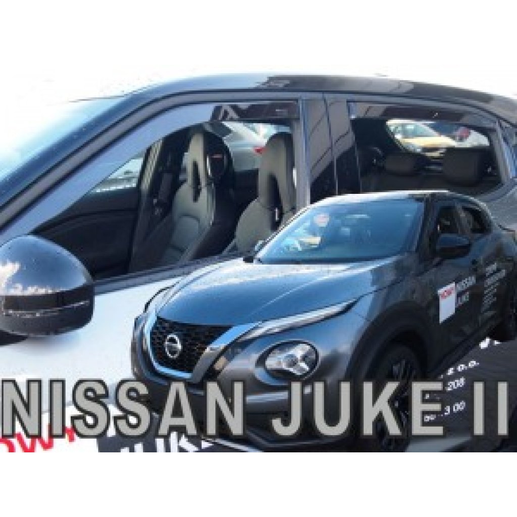 Ofuky oken Nissan Juke 2019- přední + zadní | Heko