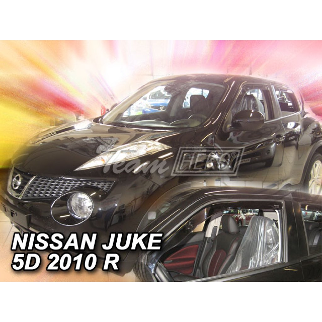 Ofuky oken Nissan Juke 5D 2010- přední | Heko
