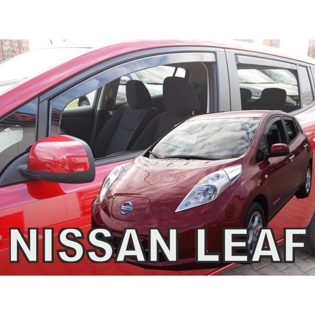 Ofuky oken Nissan Leaf 5D 2010- přední + zadní | Heko