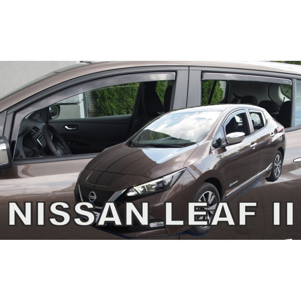 Ofuky oken Nissan Leaf 5D 2017- přední + zadní | Heko