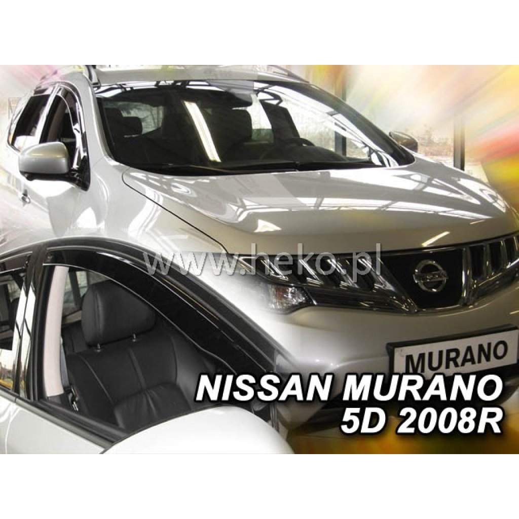 Ofuky oken Nissan Murano 5D 2008- přední | Heko