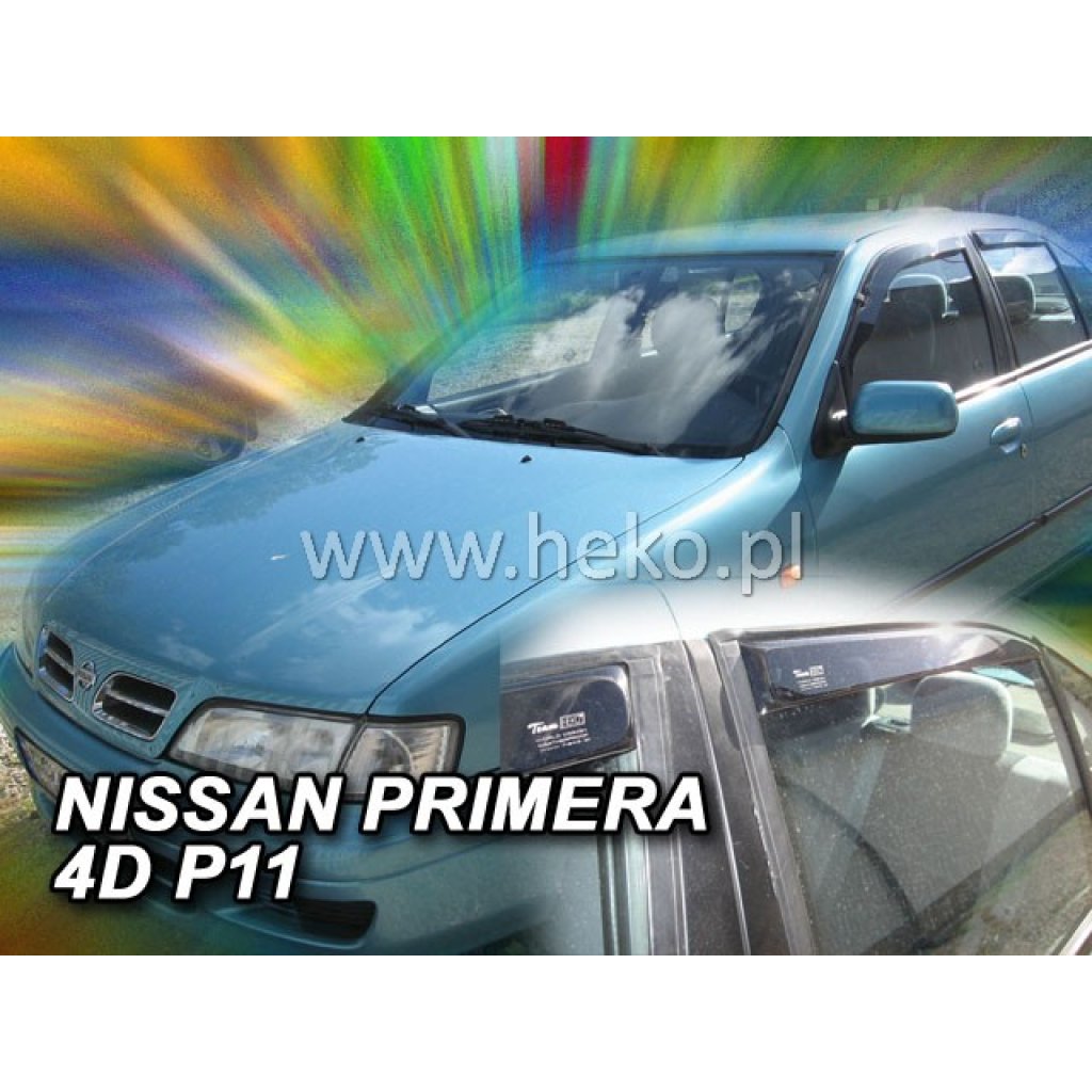 Ofuky oken Nissan Primera P11 5D 1996-2002 přední + zadní | Heko