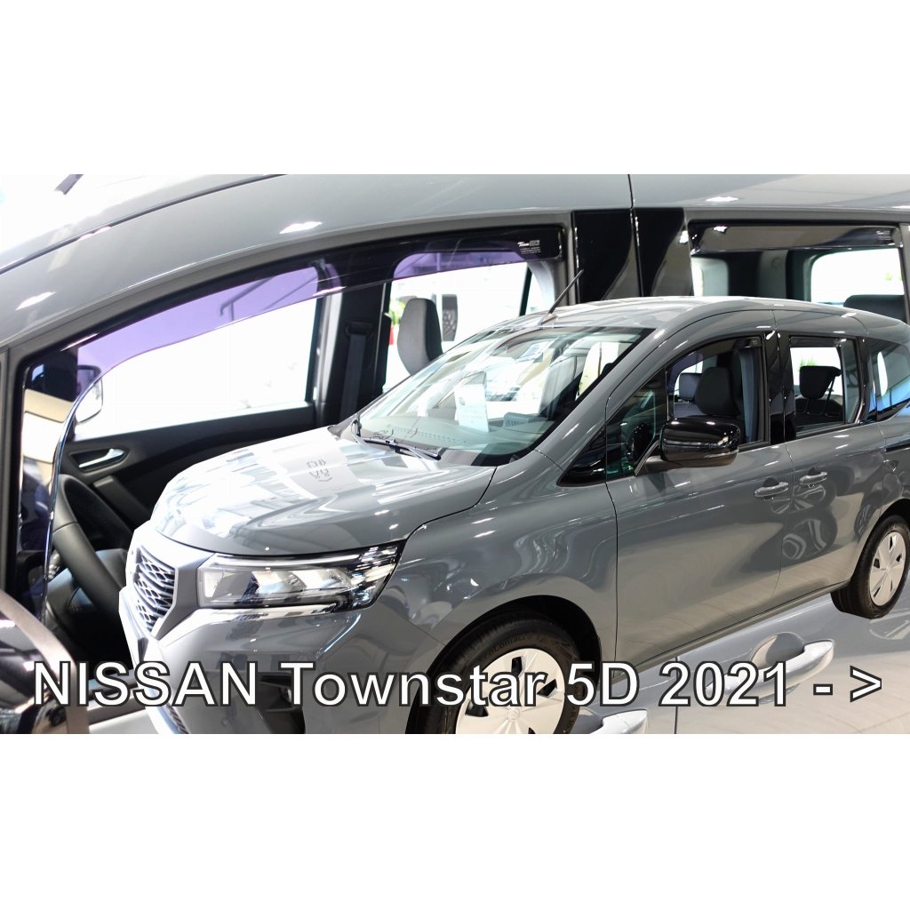 Ofuky oken Nissan Townstar 5dv 2021- přední + zadní | Heko