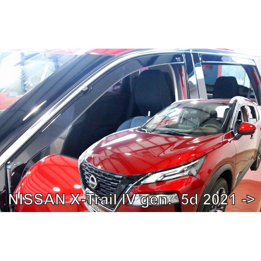 Ofuky oken Nissan X-Trail IV 5dv 2021- přední + zadní | Heko