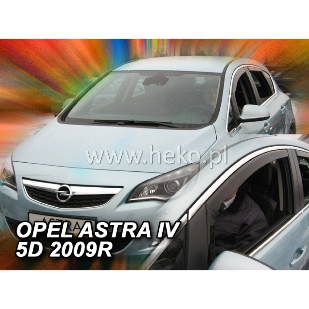 Ofuky oken Opel Astra IV 2009- přední | Heko