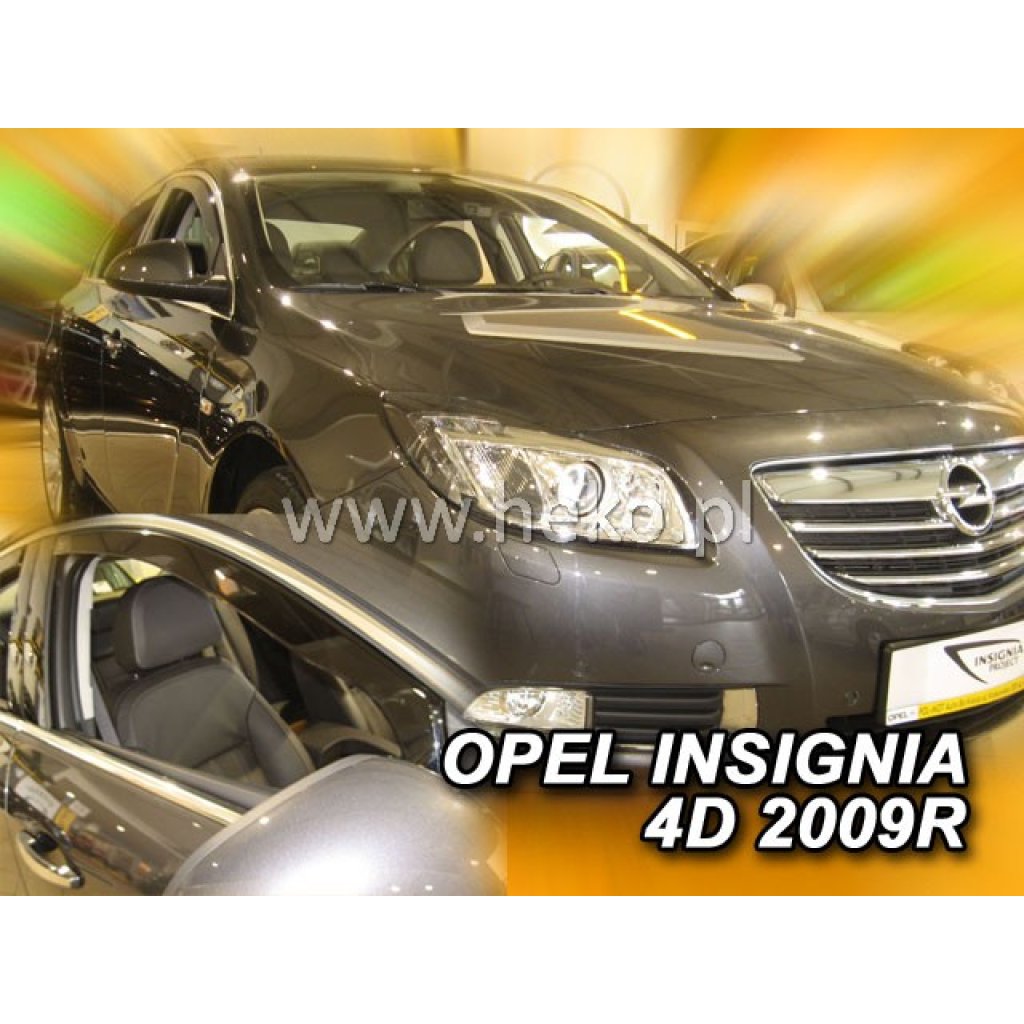 Ofuky oken Opel Insignia 4D 2009- přední | Heko