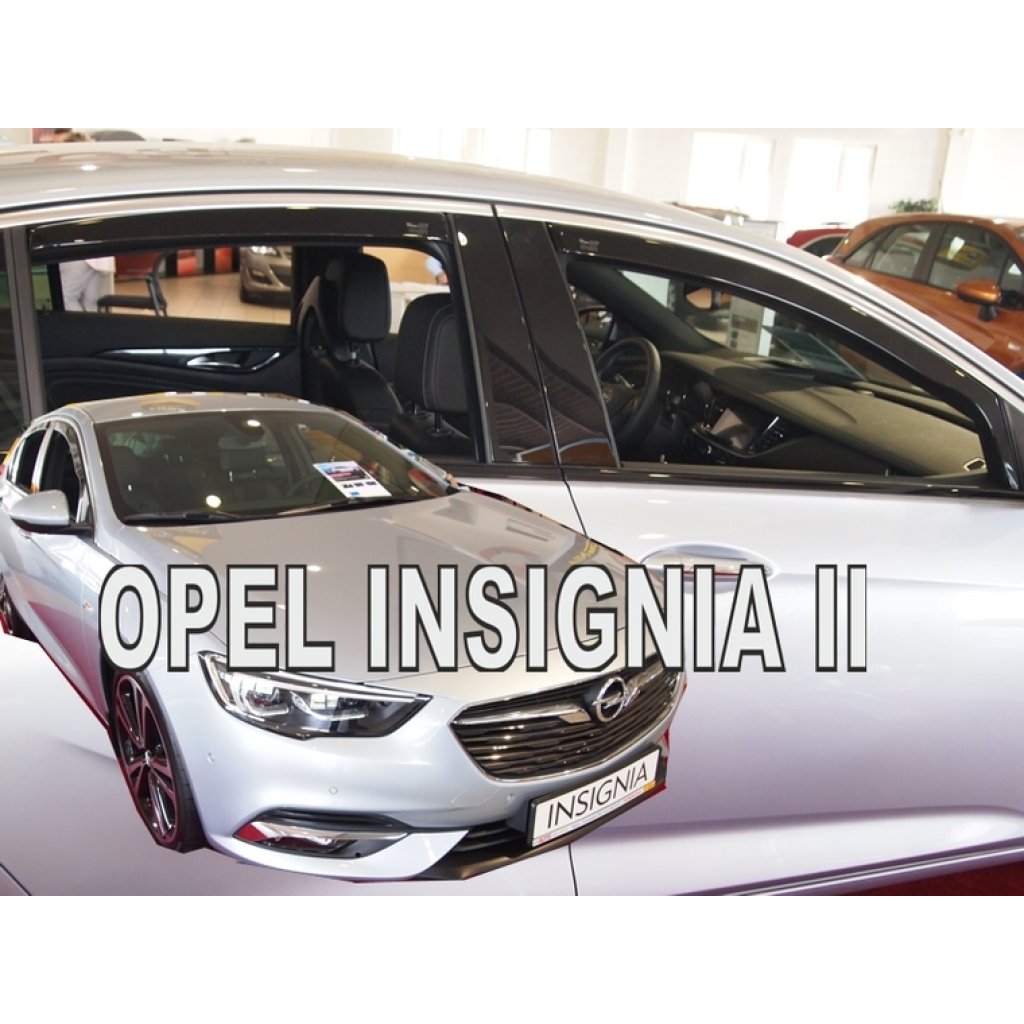 Ofuky oken Opel Insignia 4D 2017- přední + zadní | Heko