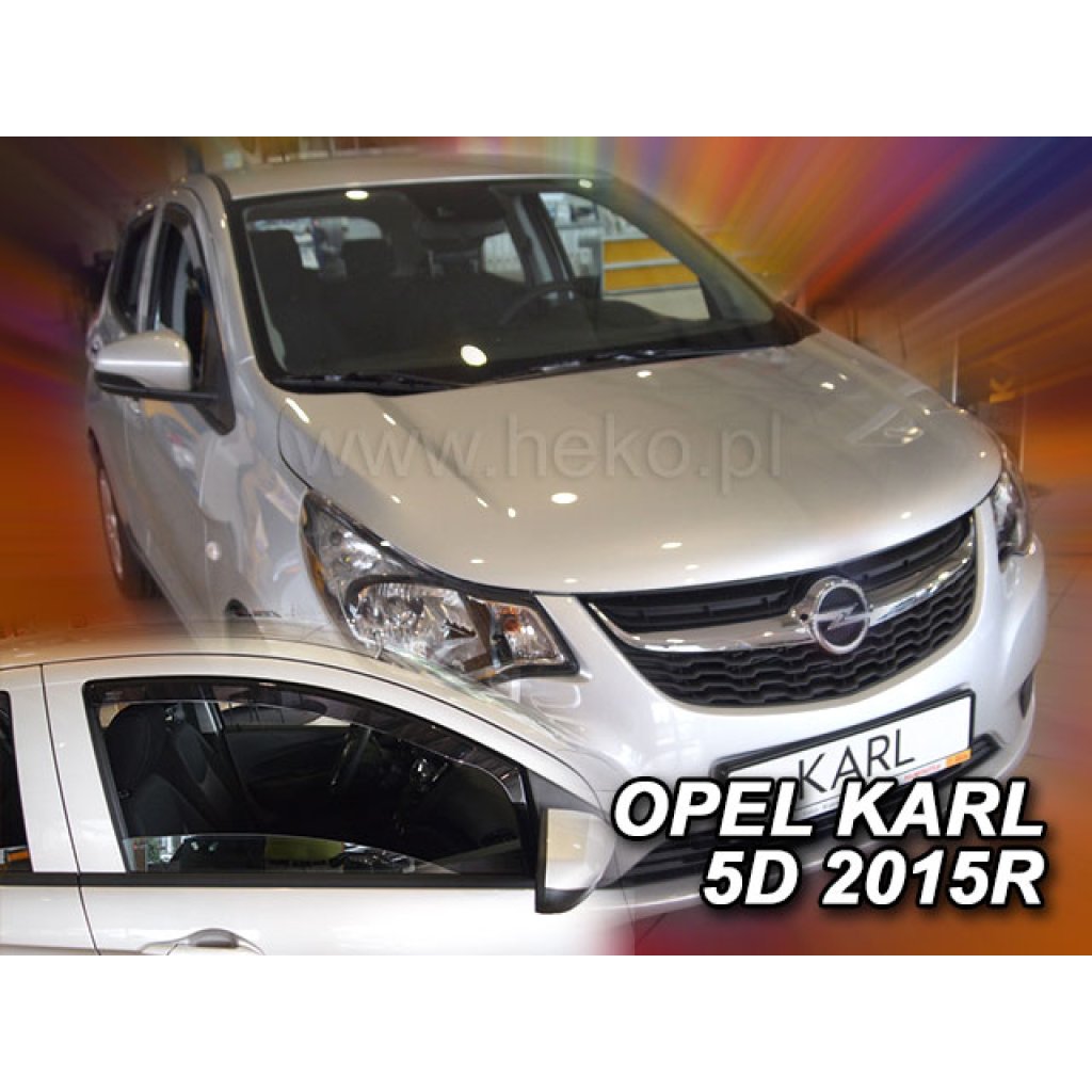 Ofuky oken Opel Karl 5D 2015- přední | Heko