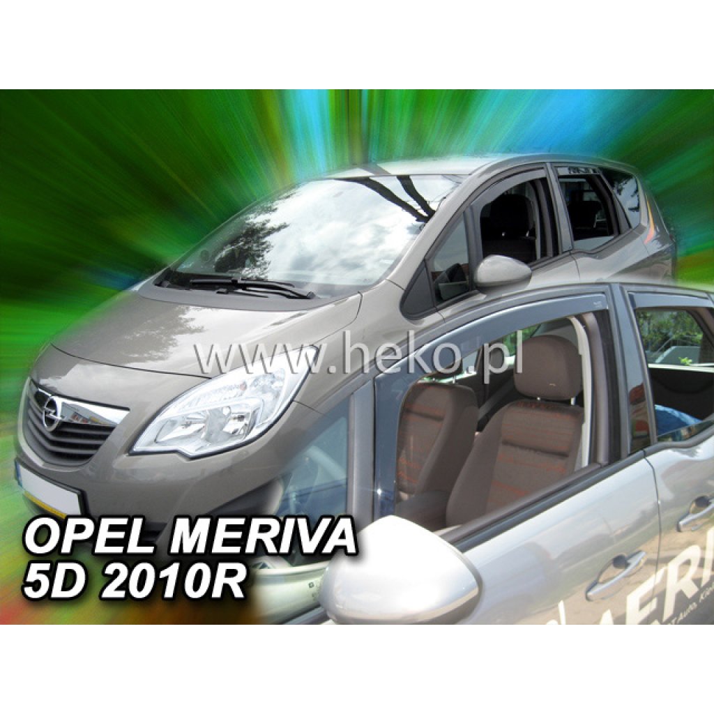 Ofuky oken Opel Meriva 5D 2010- přední | Heko